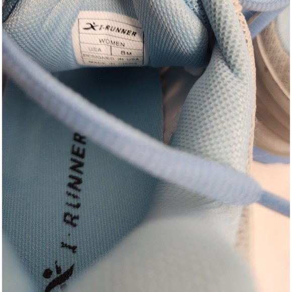 I-RUNNER Woman's Sz. 8 Eliza Leather/Mesh Walking Shoes - Picture 5 of 8